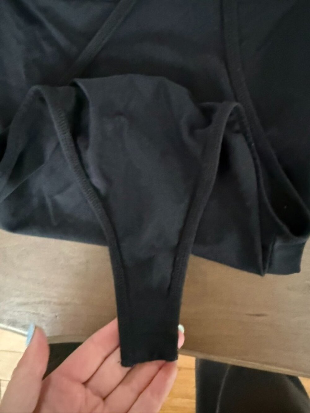 Zara Black Sleeveless Square Neck Bodysuit Size M - Picture 5 of 10